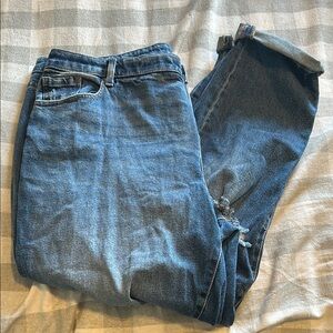 Lane Bryant Distressed Jeans
